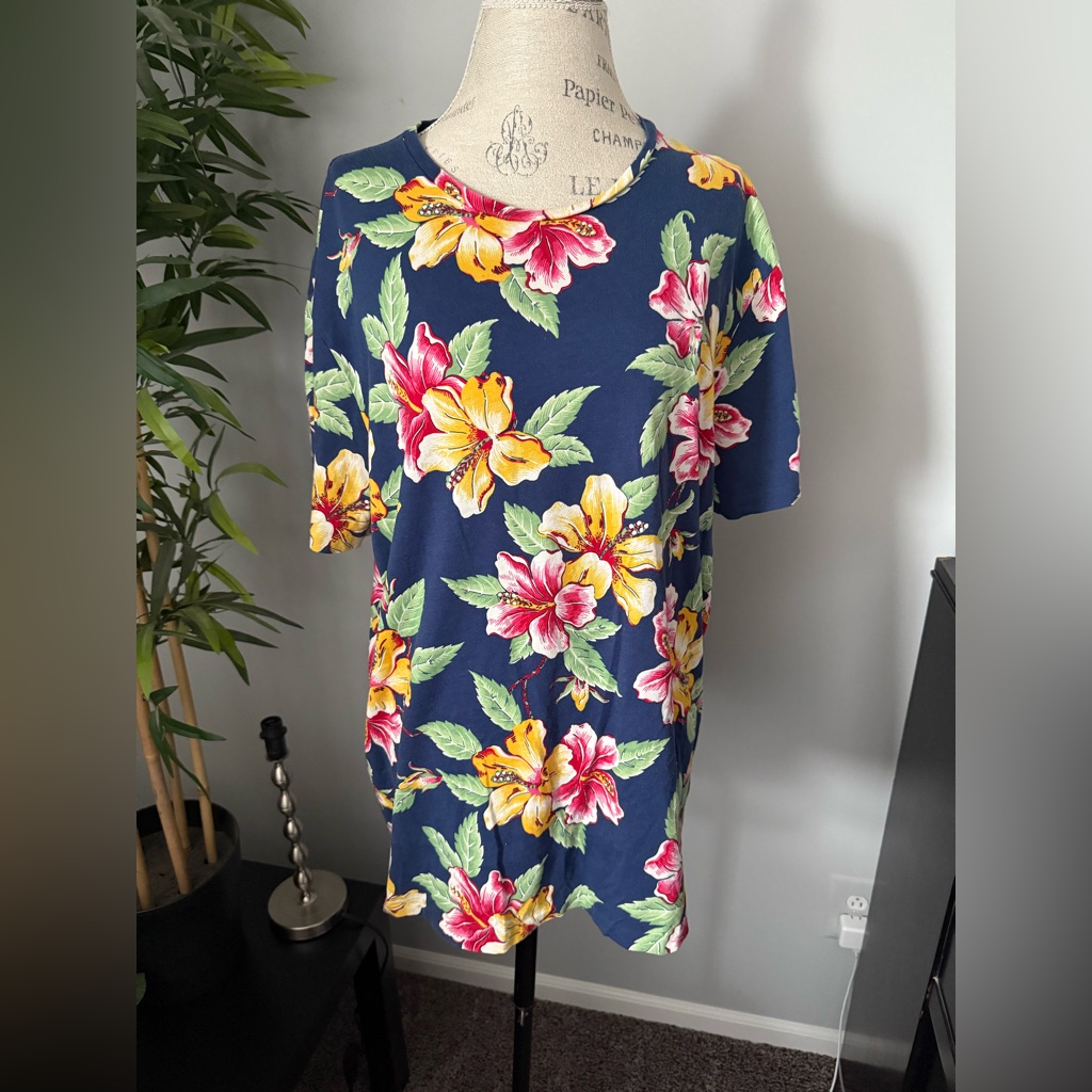 Polo Ralph Lauren Shirt Xl Men Hawaiian Aloha Hula Floral